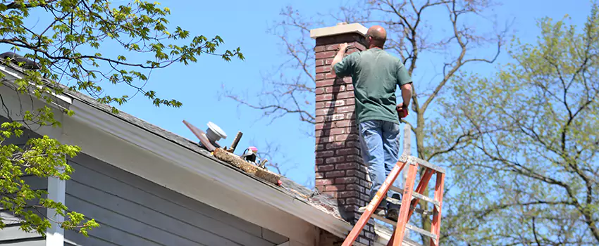 Chimney Crown Repair in Saint-Michel-de-Bellechasse, Quebec