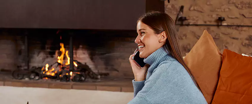 Dimplex Built-In Electric Fireplace Installation in Levis, QC