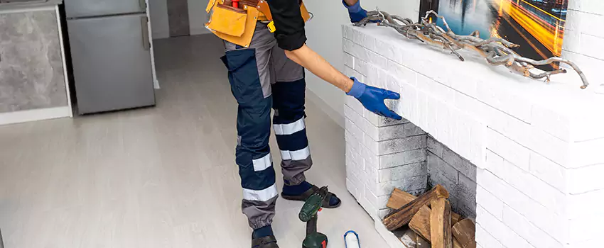 Pellet Fireplace Insert Installation in Levis, QC