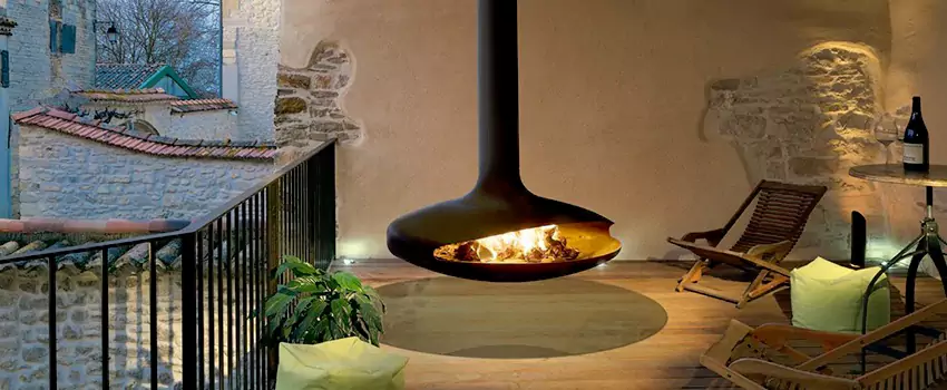 Bioethanol Hanging Fireplace Installation Services in Levis, QC