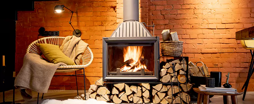 Pellet Stove Chimney Pipe Brackets Installation in Levis, QC