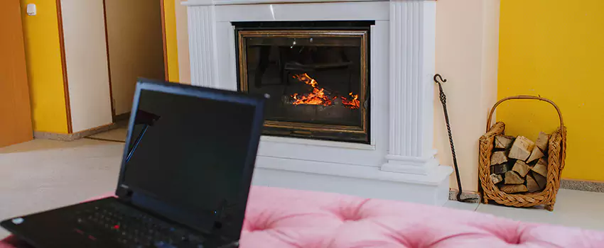 Valor Outdoor Gas Fireplace in Levis, Quebec