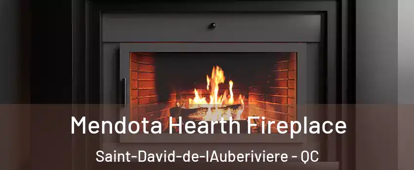 Mendota Hearth Fireplace Saint-David-de-lAuberiviere - QC