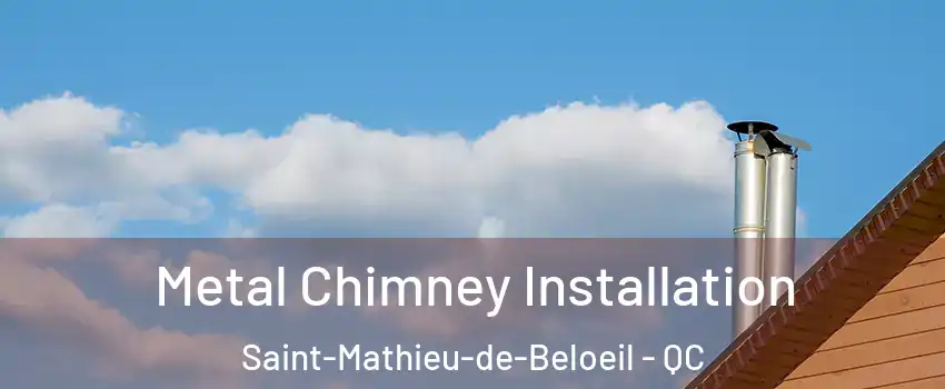  Metal Chimney Installation Saint-Mathieu-de-Beloeil - QC