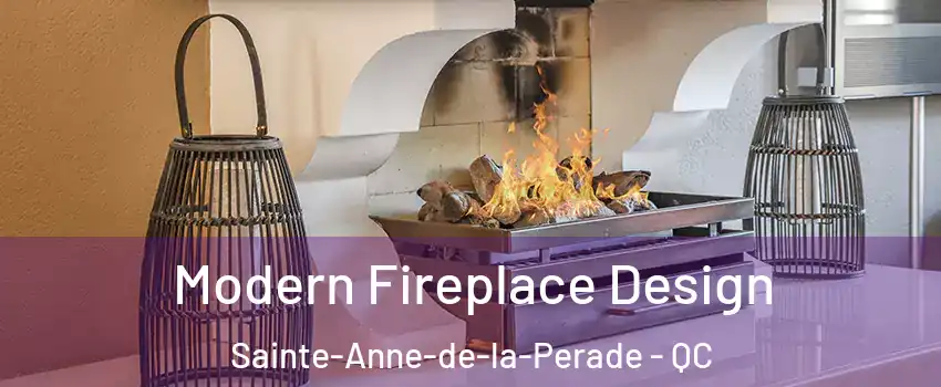 Modern Fireplace Design Sainte-Anne-de-la-Perade - QC
