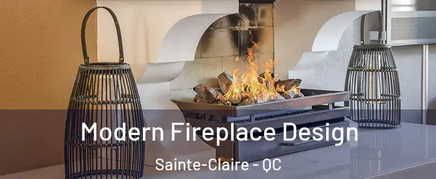  Modern Fireplace Design Sainte-Claire - QC