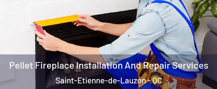 Pellet Fireplace Installation And Repair Services Saint-Etienne-de-Lauzon - QC