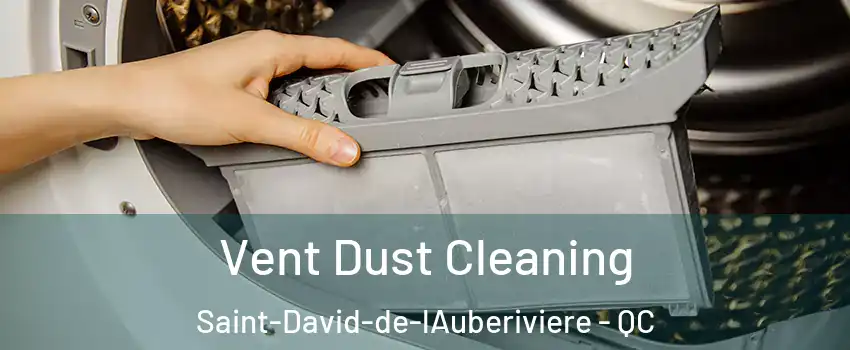 Vent Dust Cleaning Saint-David-de-lAuberiviere - QC