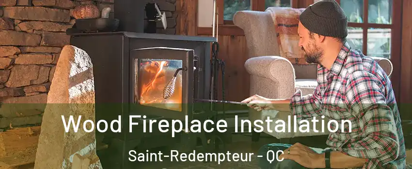 Wood Fireplace Installation Saint-Redempteur - QC