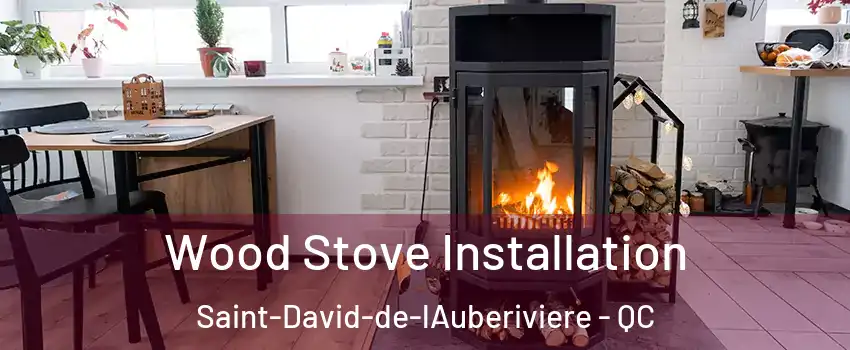  Wood Stove Installation Saint-David-de-lAuberiviere - QC